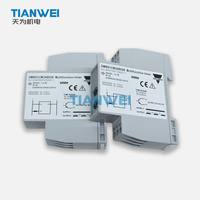 Relay Timer Multifungsi Carlo Gavazzi DMB51CM24B028 DIN Rail Seri DMB51, Pengatur Waktu yang Dapat Disesuaikan SPDT 5A 250VAC, Relay Tunda Waktu
