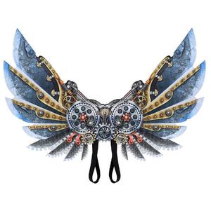 Ecowalson New Cool Wings Pasarelas <span class=keywords><strong>Alas</strong></span> <span class=keywords><strong>de</strong></span> Ángel para niños Adultos Unisex Steampunk Wings Cosplay Disfraces Props - Product Image 3