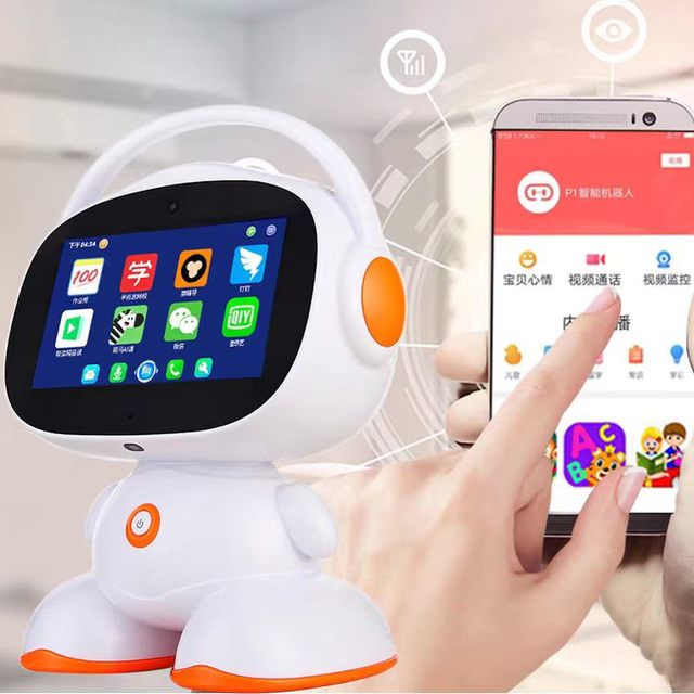 Cross-border E-commerce AI Early Education Preschool Machine Learning Dialogue Chat Dance Story Plastic Sound GPT Robot Toy