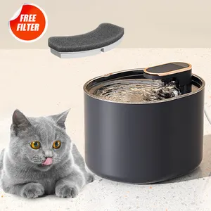 Animal Water Dispenser 102OZ/3L Ultra-Quiet Automatic Cat Fontes de água do gato com filtros de substituição