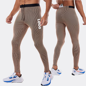 Pantalons de compression décontractés pour hommes Leggings à séchage rapide Gym Fitness Running Collants Méthode de tissage non tissé <span class=keywords><strong>Sous</strong></span>-vêtements masculins - Product Image 3