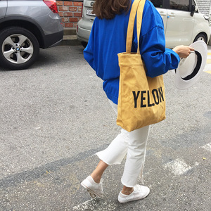 Custom Fashion Canvas <b>Bags</b> Zipper Open Closure Shopping Shoulder <b>Bag</b> <b>Mini</b> Large Any Size Make Blank Customized - Product Image 4