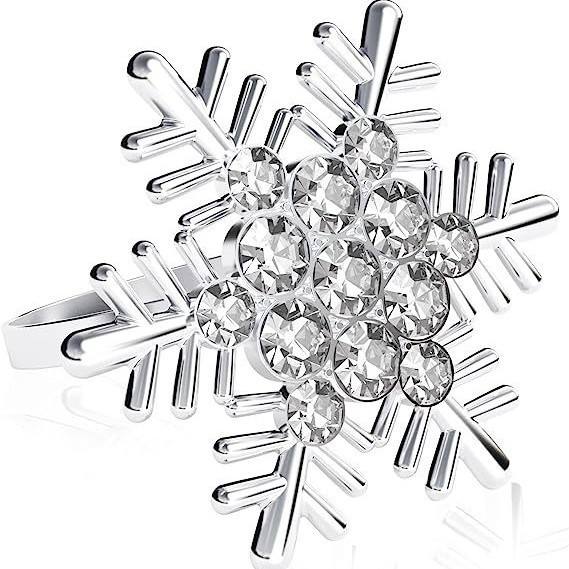 เกล็ดหิมะสีเงิน