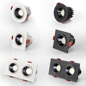 Lámpara LED Comercial Empotrada en el Techo, Iluminación Interior sin Marco, Alimentación por CA, Aluminio, 4100K, Blanco Neutro, IP20, Ra90 - Product Image 4