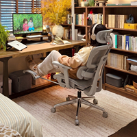 Chaise de bureau ergonomique inclinable en maille avec accoudoirs 9D, chaise de bureau pivotante entièrement en maille, chaise de bureau informatique moderne la moins chère