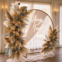 Rustieke Boho bruiloft decoratie benodigdheden Pampas gras boeket bruidsbloemen huis boog decoratie items gedroogde bloemen voor bruidsmeisjes
