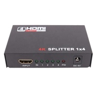 Répartiteur HDMI 4K OEM 1 entrée 4 sorties, commutateur HDMI à écran partagé synchrone HD, répartiteur vidéo 4K HDCP