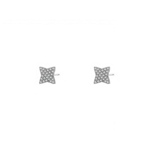 Pendientes Amy Amy Star con circonita para mujer, minimalistas, para uso diario, microinserto PE0028 - Product Image 3