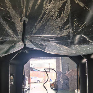 Housse de voiture gonflable portable transparente en PVC imperméable, abri capsule étanche, bulle de voiture gonflable, tentes de garage pour événements - Product Image 4