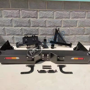 Barra de acero trasera, barra de carreras trasera, barra de acero para parachoques trasero, adecuada para Toyota Land Cruiser serie LC7 LC79 - Product Image 1