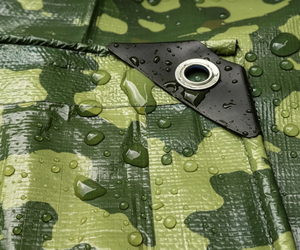 Bâche en géotextile tissé imperméable enduit LDPE, bâche en HDPE camouflage pour usage industriel, couverture de voiture et bâche de clôture - Product Image 3
