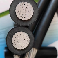 Cable Aéreo de Aluminio Aislado con PVC Resistente a la Intemperie para Línea de Distribución de Energía Eléctrica