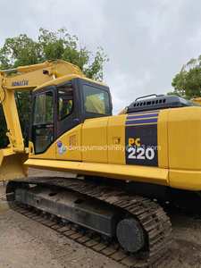 Excavadora Usada con Motor de Diseño Original, Marca Komatsu PC220 de Japón, con Alta Calidad - Product Image 5
