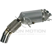 Airon Exhaust B48 Sport Downpipe, Kompatibel dengan BMW G20 320i 325i 330i 430i 530i 2.0T, Aksesori Pengganti Header Knalpot