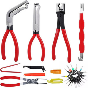 Pince coupante et de déconnexion manuelle en acier au carbone, droite et coudée, modèle Powerlift TS073, OEM/ODM, personnalisable, ensemble de 11 pièces pour l'automobile - Product Image 1