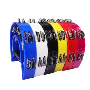 Instruments de percussion Orff pour enfants tambour de tambourin en gros prêt pour l'expédition - Product Image 2