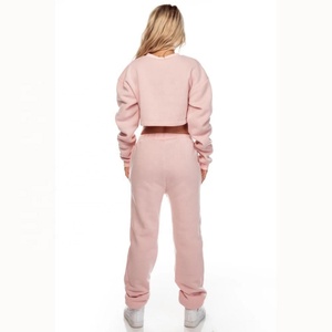 Nouveaux survêtements de sport personnalisés en molleton, sweat-shirts et pantalons de jogging, vêtements décontractés pour femmes - Product Image 3