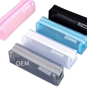 Útiles Escolares, Bolsa de Almacenamiento Universal para Estudiantes Femeninas, 25 Años de Experiencia, Estuche de Lápices con Diseño de Dibujos Animados Hecho a Mano - Product Image 1
