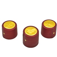Capsule thermorétractable de PVC de différents styles de fabrication d'usine pour la bouteille d'huile d'olive de whisky de vodka de vin