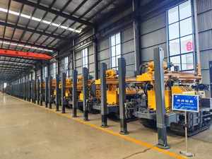 Foreuse de puits d'eau sur chenilles FY800 |   800 m de profondeur, 153/194 kW Cummins, 13t |   Machine de forage pneumatique et hydraulique - Product Image 4