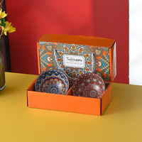 Coffret cadeau de bol en porcelaine japonaise Offre Spéciale en porcelaine de 4.5 pouces