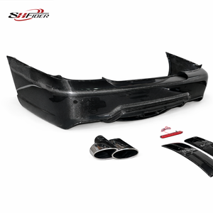 Nuevos Parachoques Delanteros y Traseros de Fibra de Carbono XJL8 con Recortes para Escape - para Kits de Carrocería <span class=keywords><strong>XJ6</strong></span>/XJ8 - Product Image 5