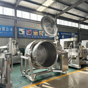 Olla a presión de patata al vapor calentada a Gas eléctrica de vapor comercial <span class=keywords><strong>Pan</strong></span> rojo Mung Black Bean Olla de cocina de alta presión Precio - Product Image 1