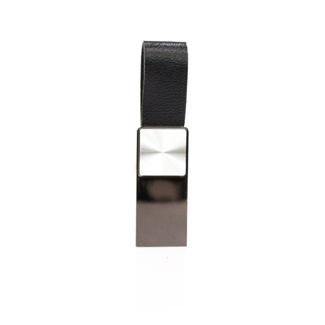 USB 2.0 Flash Drive Enclosure New CD Texture Metal Case with Laser Engraved Logo Fashionable Interface