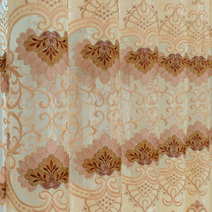 <span class=keywords><strong>Pas</strong></span> <span class=keywords><strong>cher</strong></span> en gros luxe motifs de broderie florale pure tulle fenêtre porte rideau ensemble salon chambre - Product Image 4