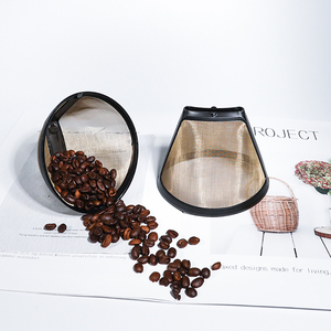 Filtre à <span class=keywords><strong>café</strong></span> réutilisable de style cône pour DCC-450 cafetières <span class=keywords><strong>Cuisinart</strong></span>, universel convient à la plupart des marques de cafetières à panier de 4 à 5 tasses - Product Image 2