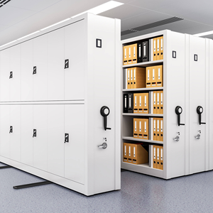Venta al por Mayor de Fábrica: Archivadores Móviles Dinámicos, Compactos y Convertibles de Acero, Estantes Modernos para Escuelas y Hospitales - Product Image 5