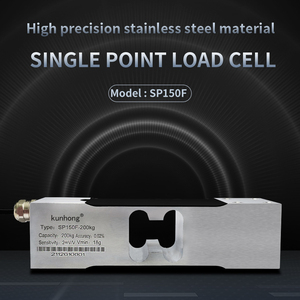 Sp150f trọng lượng tế bào 500kg độ chính xác cao Cân bằng quy mô thép 60kg điểm áp lực không tải lực cảm biến độ chính xác cao - Product Image 2