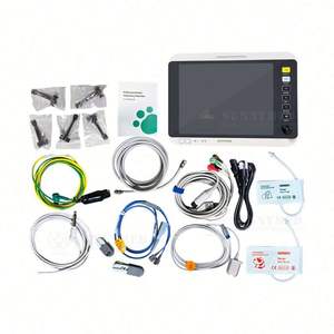 Многопараметрический Ветеринарный монитор SY-C005V-1 хорошего качества ICU portient SpO2 NIBP с экраном 12 дюймов - Product Image 1