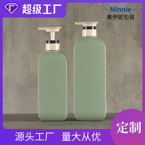 Minnie Flat <b>Pump</b> <b>Bottle</b> 500ml Shampoo Body Lotion Personal Care Packaging - Product Image 5