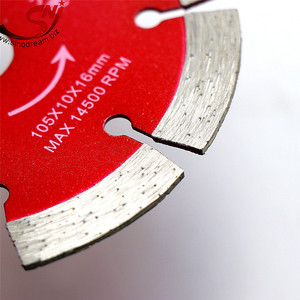Nhà Máy Trực Tiếp 110 Mm Báo Chí Lạnh Phân Khúc Chất Lượng Cao Kim Cương Lưỡi Cưa Để Cắt Đá - Product Image 3