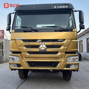 Индивидуальная сборка тягача Sinotruk HOWO 430 л.с. 6x4, 10 колес, для Нигерии, цена - Product Image 5