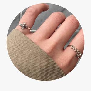 Perhiasan Wanita berkualitas tinggi, cincin pita kupu-kupu berlapis emas mawar perak murni 925, Perhiasan berkualitas tinggi yang dapat disesuaikan - Product Image 4