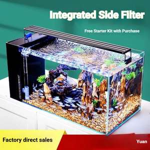 <span class=keywords><strong>Acuario</strong></span> para Peces con Sistema de Filtración Multietapa y Sistema de Oxígeno Integrado para Peces Dorados - Product Image 1