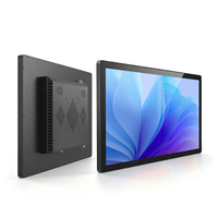 PC All-in-One Layar Sentuh Industri 15,6 Inci Desain Tanpa Kipas Panel Sentuh Kapasitif untuk Pengontrol CNC & HMI Pabrik