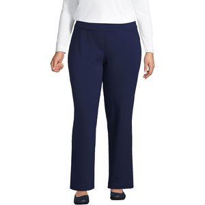 FOXA Starfish Mid Rise <b>Straight</b> <b>Leg</b> Pants Women's Anti-Wrinkle <b>Trousers</b> - Product Image 1