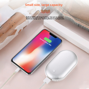 Customized Logo Outdoor Portable Heater <b>Handwarmer</b> Electric Hand Warmers Powerbank USB Rechargeable Hand Warmer - Product Image 4