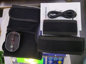 Enveloppe chauffante vibrante rechargeable pour genou avec contrôle de la minuterie pour le confort et le soutien des articulations du coude et de l'épaule - Product Image 4