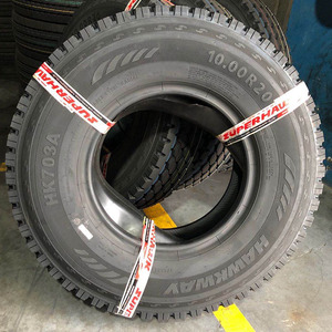 Nouveau pneu radial pour camion lourd HK703A 10.00R20, usine de pneus en Chine - Product Image 1