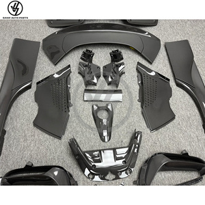 Nouvelles pièces automobiles de style OEM en fibre de carbone sèche, finition brillante, tissage sergé, pour kit de pare-chocs SF90, lèvre avant, aileron arrière, diffuseur arrière - Product Image 6
