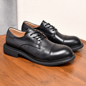 New Design Plus Size Breathable <b>Men</b> Formal <b>Dress</b> Shoes Cowhide Genuine Leather Oxfords for Business Casual Occasions - Product Image 3