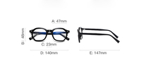 Lunettes Anti-lumière bleue personnalisés, pour hommes, à monture optique, nouvel arrivage coréen