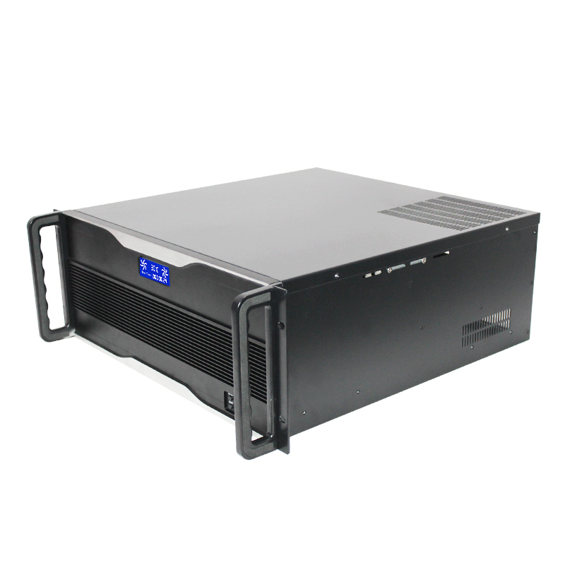 デスクトップHTPC産業用PC 4Uラックマウントシャーシ、LCDディスプレイ
