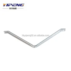 Factory Supply ANSI Electric Steel Angle Brace Double Span Hot dip galvanized Steel V type Crossarm for Electric Power Line