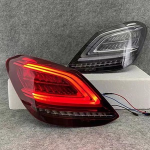 Nuevas Luces Traseras Rojas Modificadas para Clase <span class=keywords><strong>C</strong></span> W205 2015-<span class=keywords><strong>2022</strong></span>, Luces Traseras LED Secuenciales, Conexión Plug and Play - Product Image 4