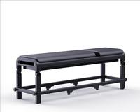 Banc de fitness multifonctionnel réglable et pliable en acier allié pour la maison, rack à squats avec logo personnalisé